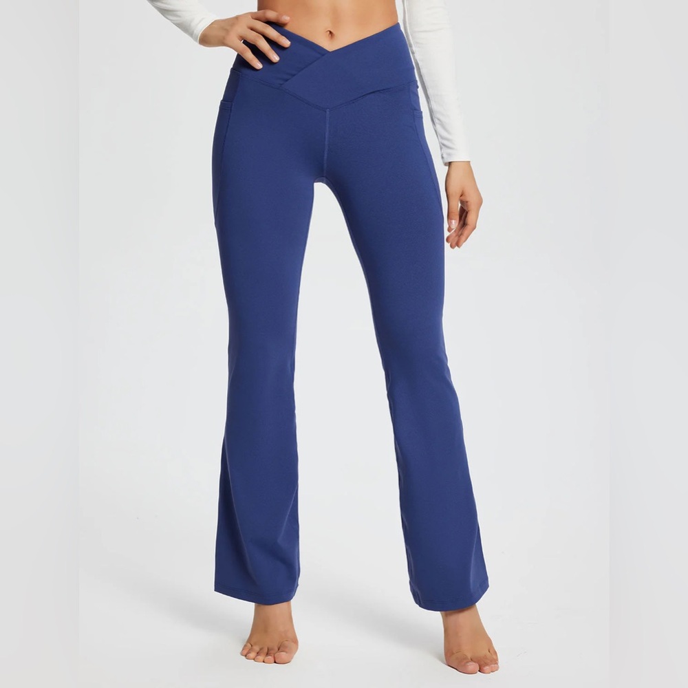 Baleaf Laureate 32'' Crossover High-Rise Flared Pants